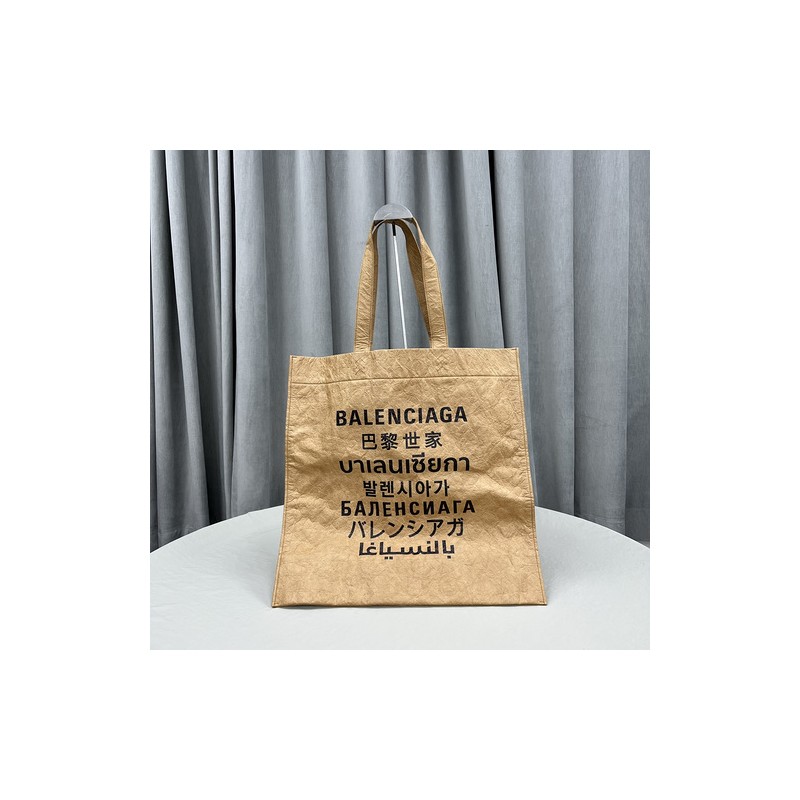 Balenciaga Logo Shopper Tote Bag 039