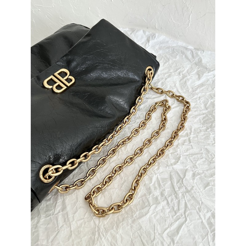 Balenciaga Monaco Quilted Chain Bag 075