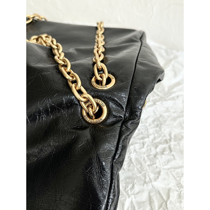 Balenciaga Monaco Quilted Chain Bag 075