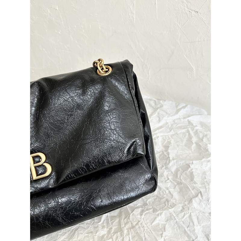 Balenciaga Monaco Quilted Chain Bag 075