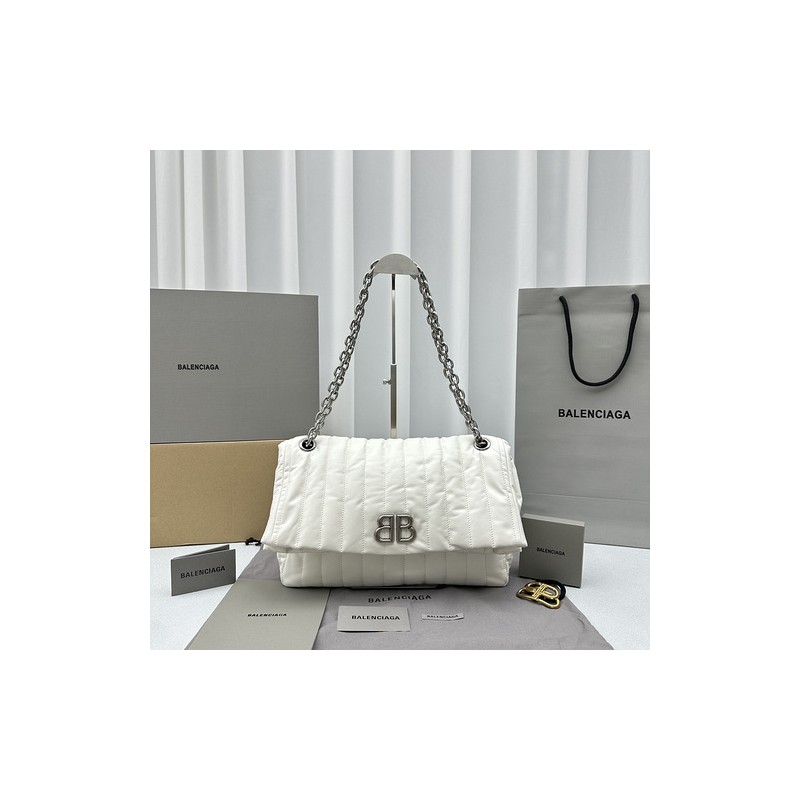 Balenciaga Monaco Quilted Chain Bag 080