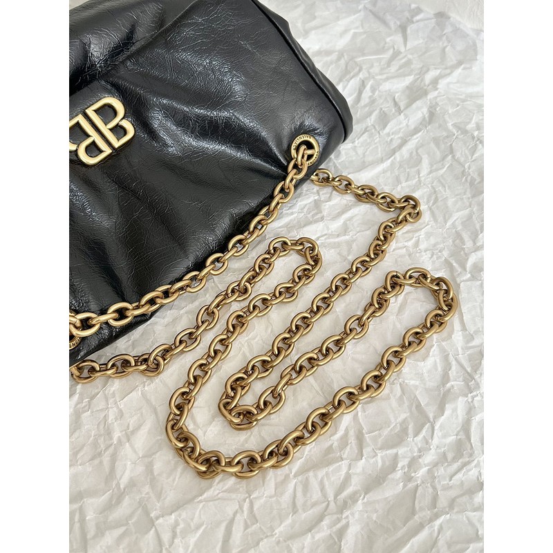 Balenciaga Monaco Quilted Chain Bag 083
