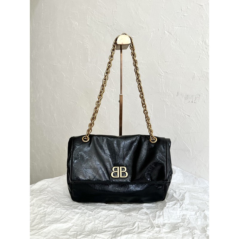 Balenciaga Monaco Quilted Chain Bag 083