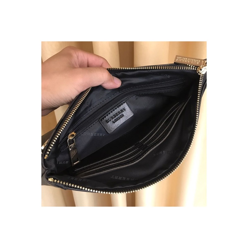 Burberry Check Clutch