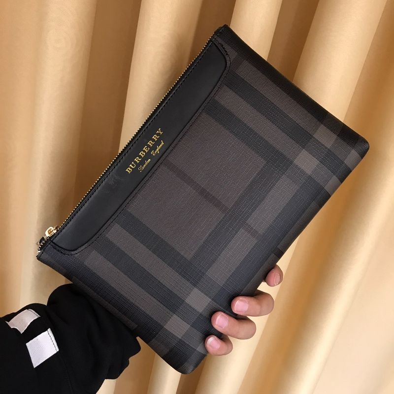 Burberry Check Clutch