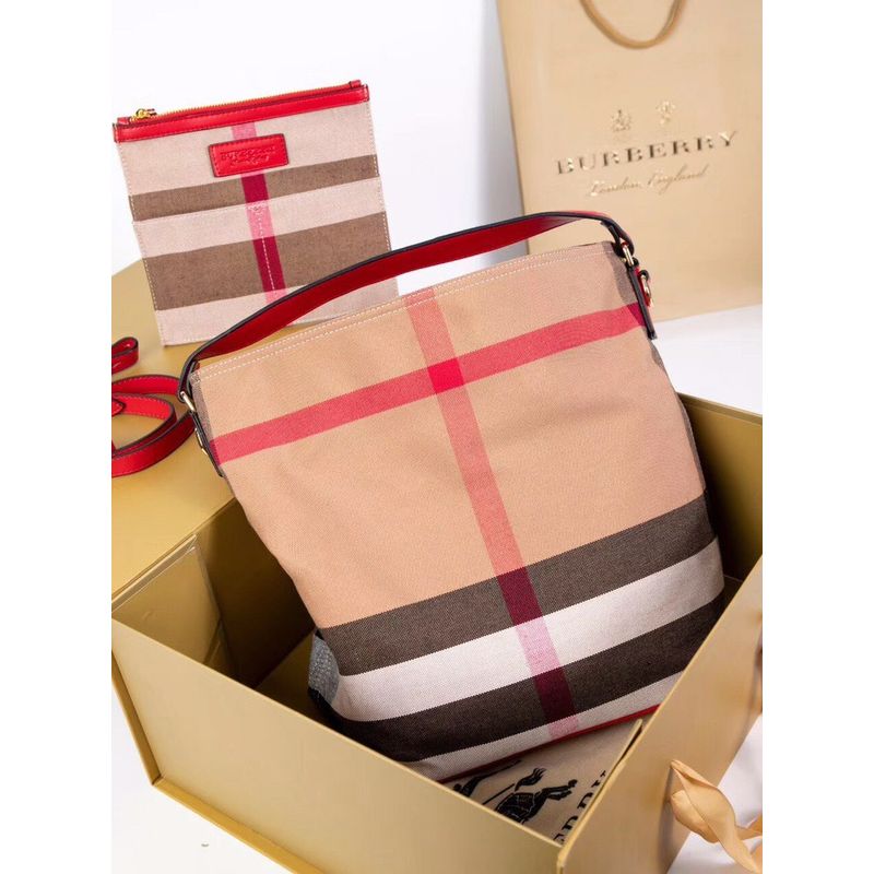 Burberry Check Handbag