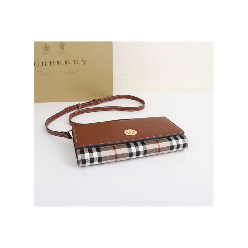 Burberry Check Clutch