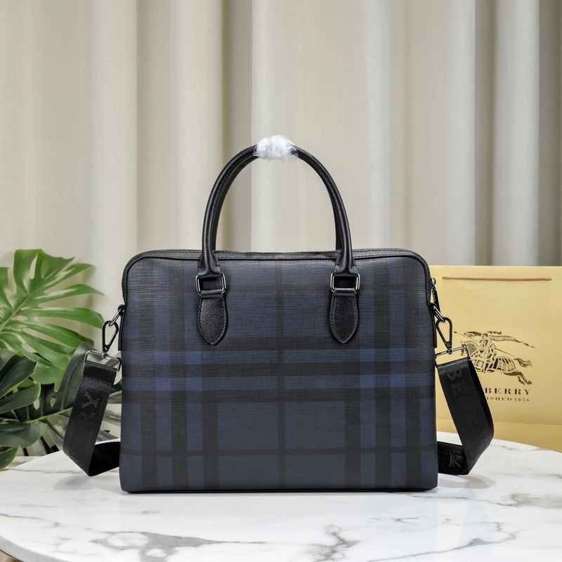 Burberry Check Briefcase