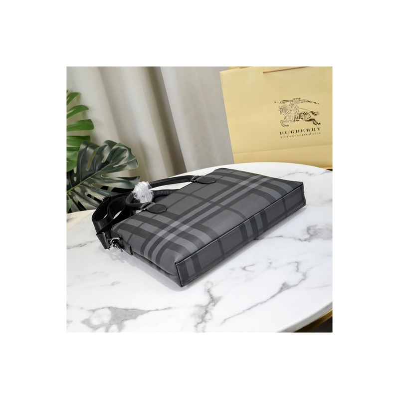 Burberry Check Briefcase