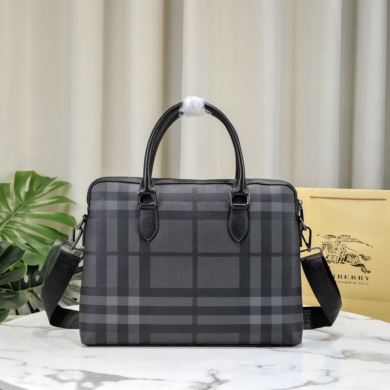 Burberry Check Briefcase