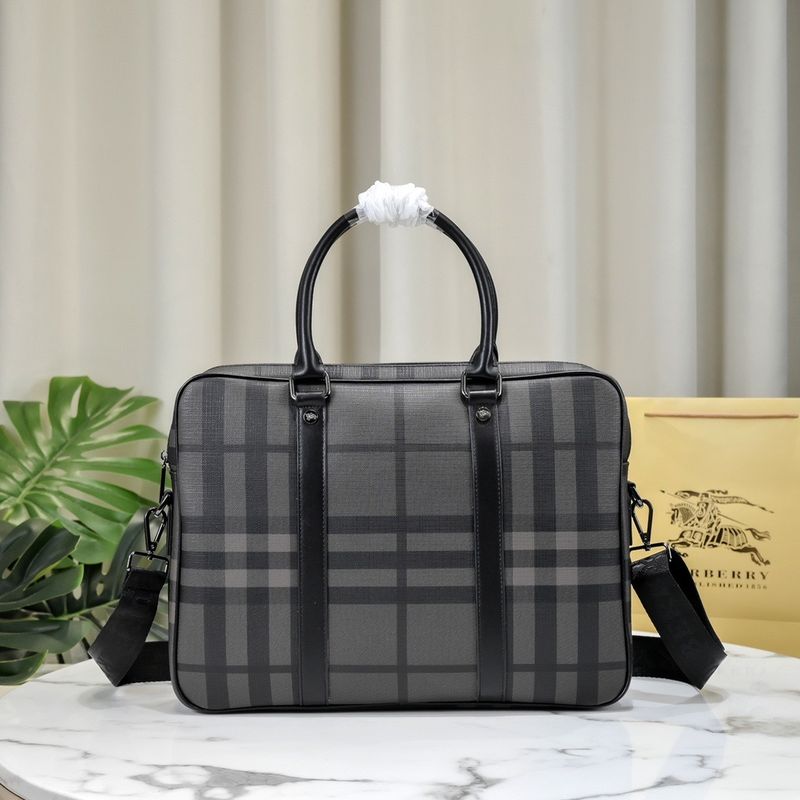 Burberry Check Briefcase