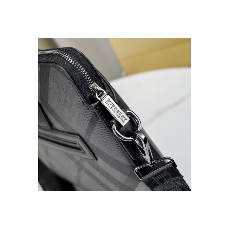 Burberry Check Briefcase