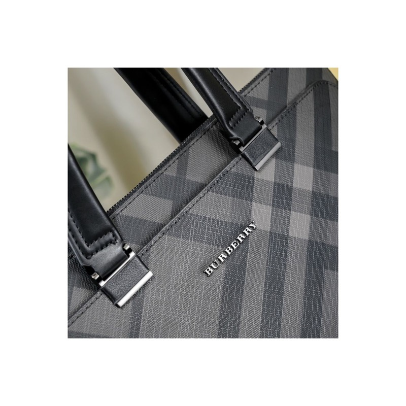 Burberry Check Briefcase