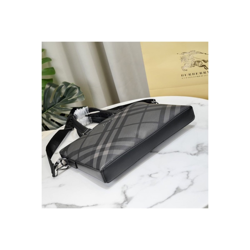 Burberry Check Briefcase