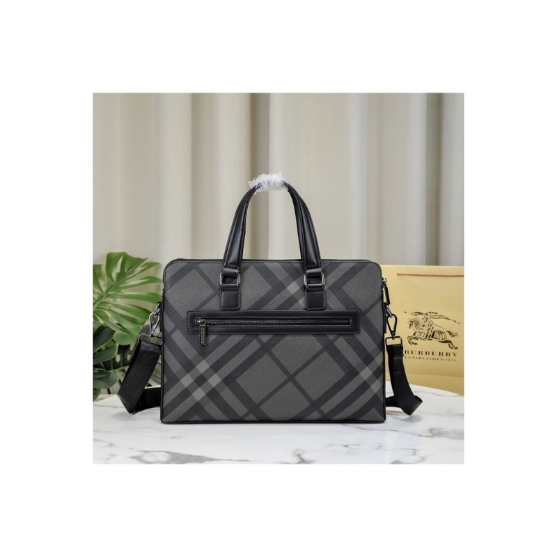 Burberry Check Briefcase
