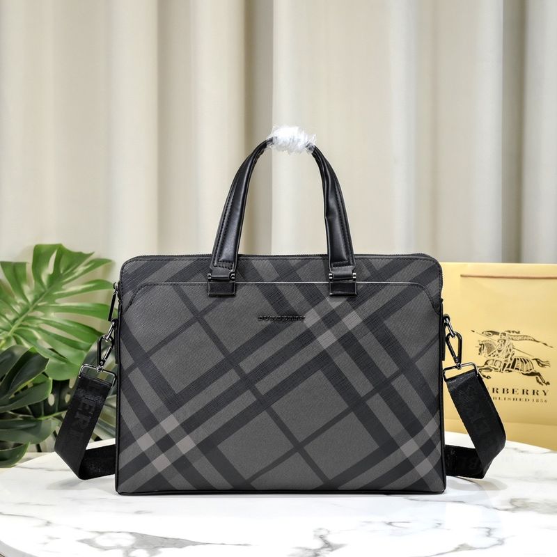 Burberry Check Briefcase