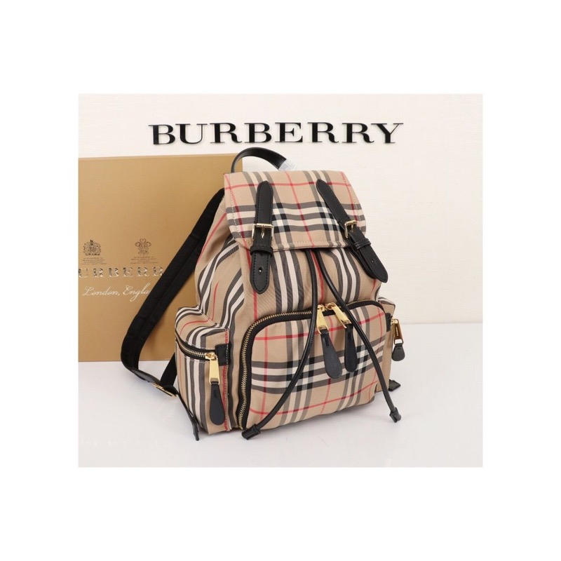 Burberry Check Backpack