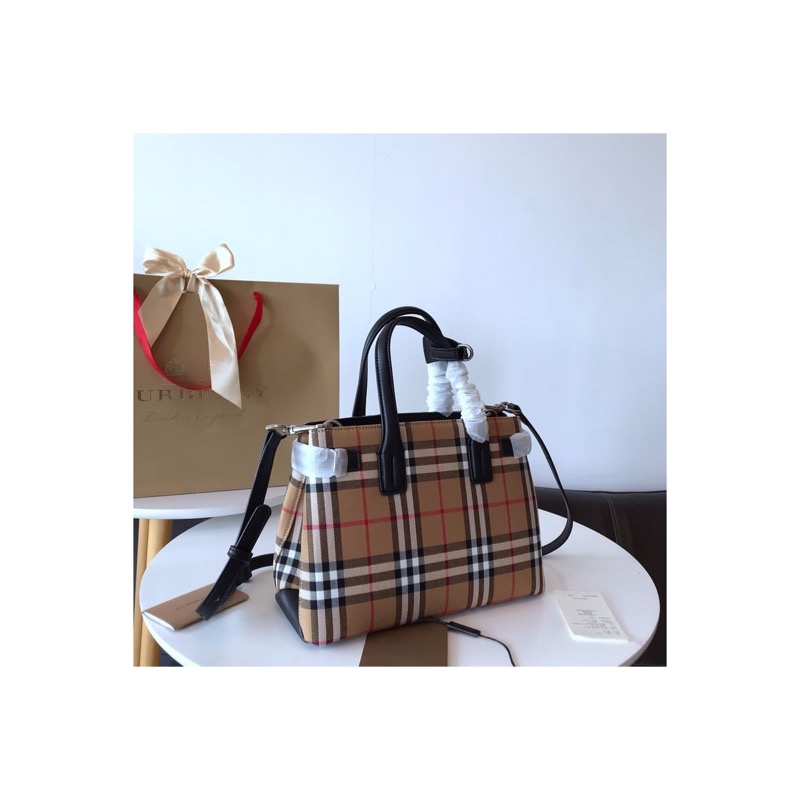 Burberry Check Handbag