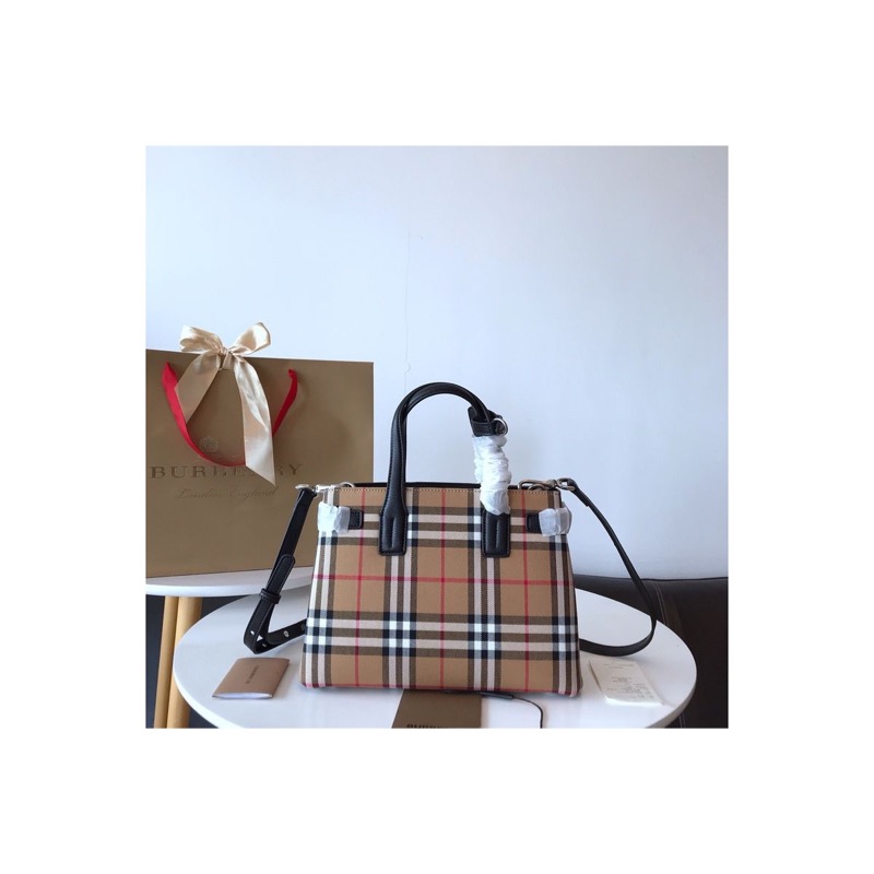 Burberry Check Handbag