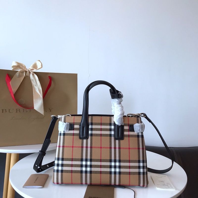 Burberry Check Handbag