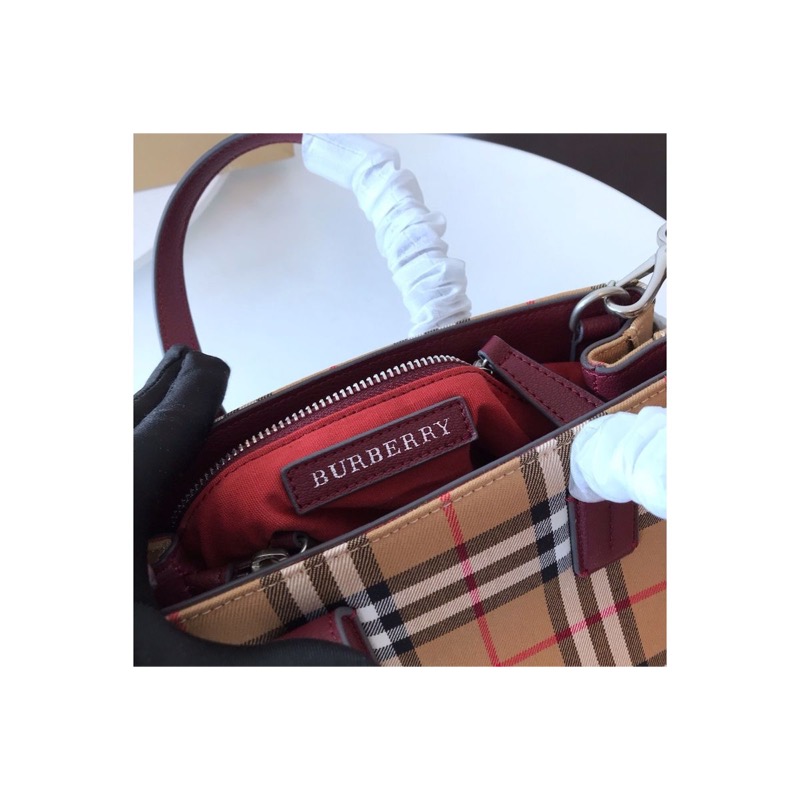 Burberry Banner Check Bag