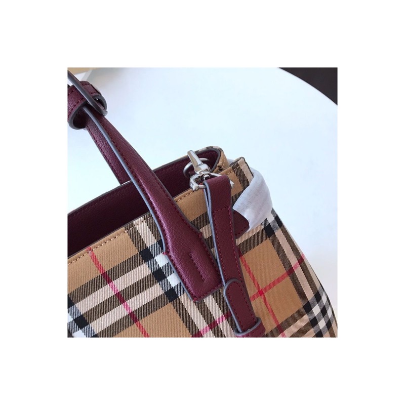 Burberry Banner Check Bag