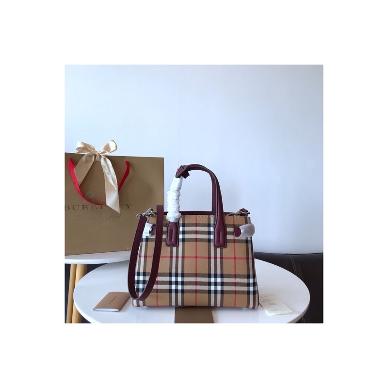 Burberry Banner Check Bag