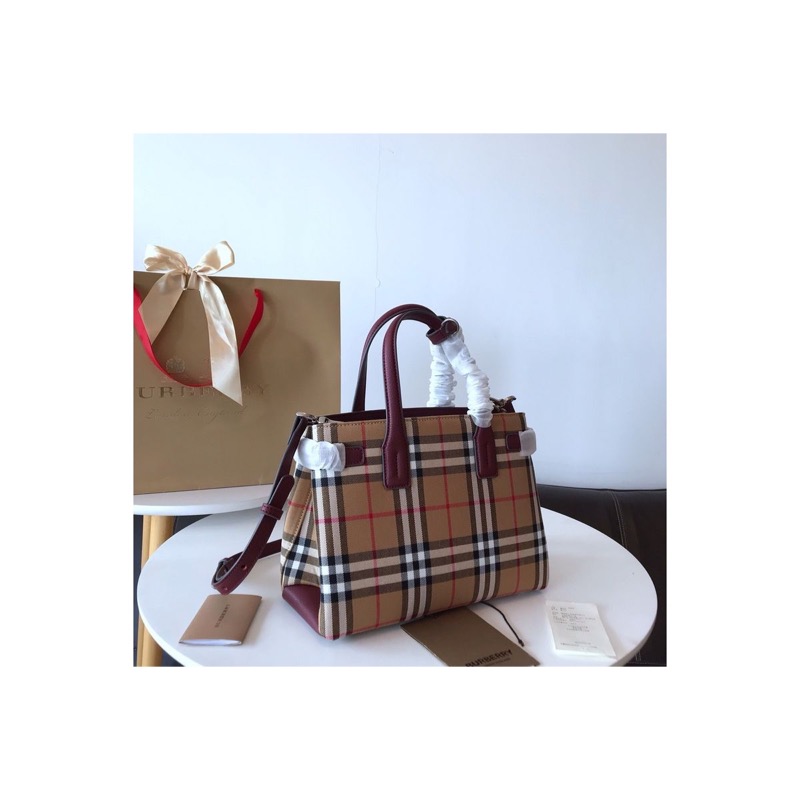 Burberry Banner Check Bag