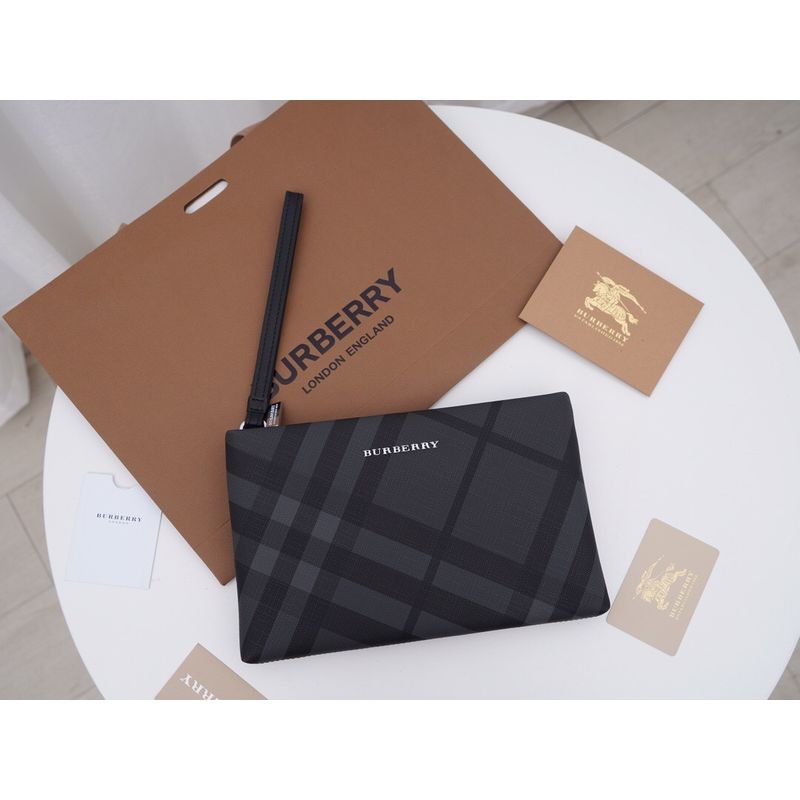Burberry Check Clutch