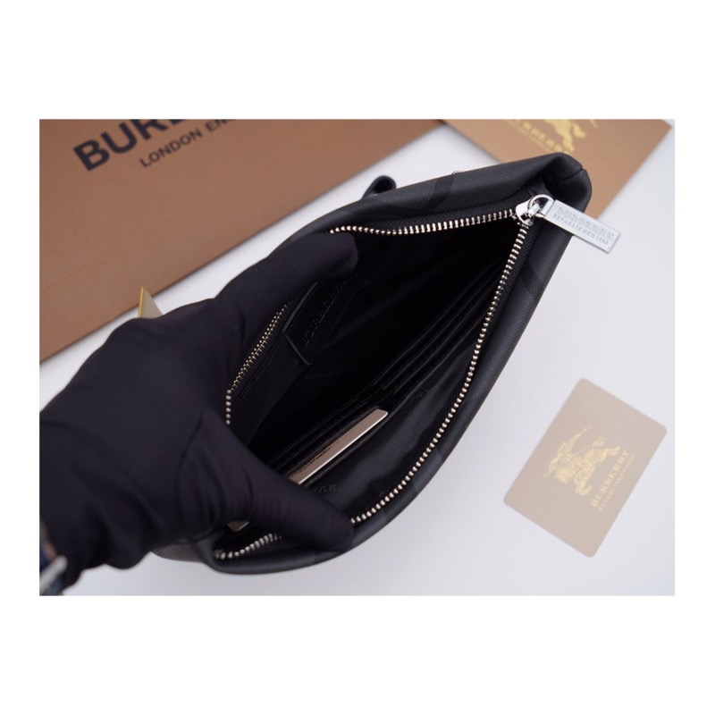 Burberry Check Clutch