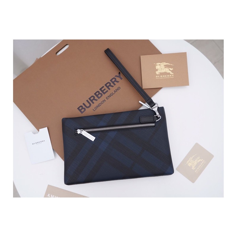 Burberry Check Clutch