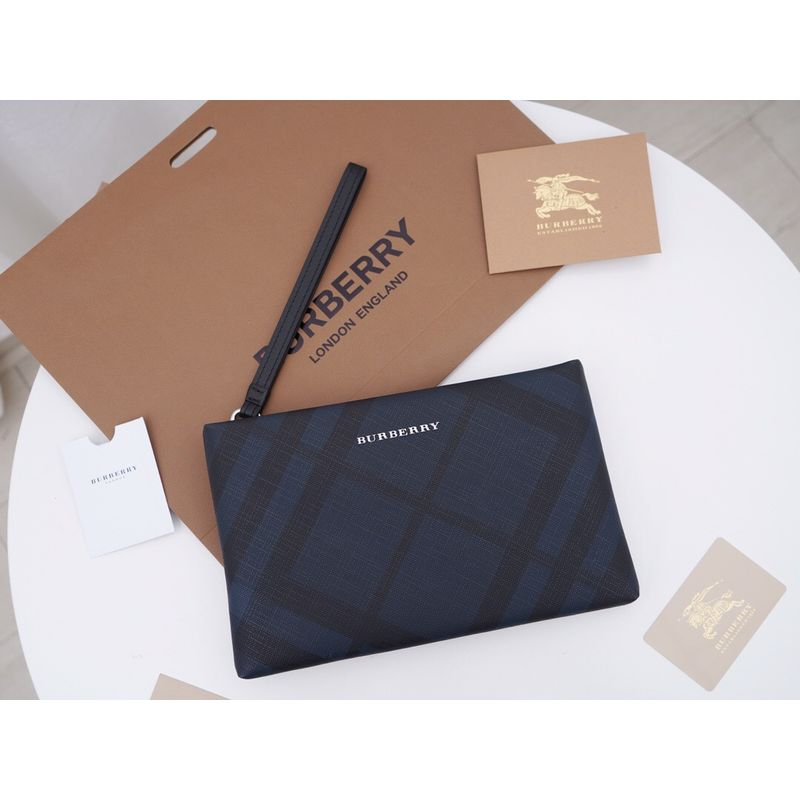 Burberry Check Clutch
