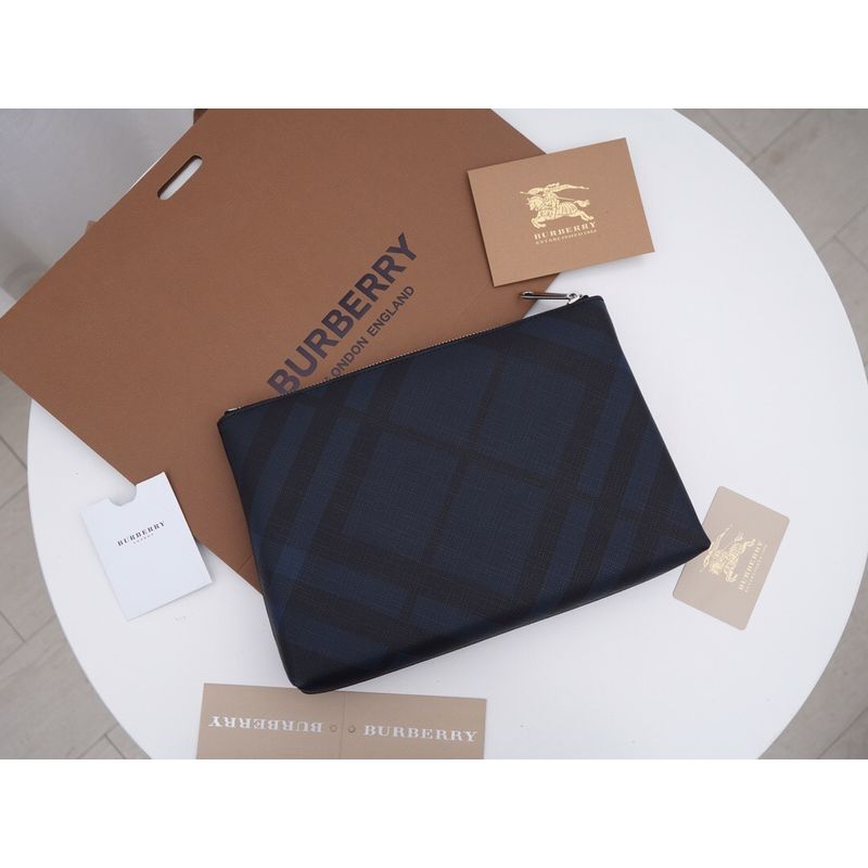 Burberry Check Clutch