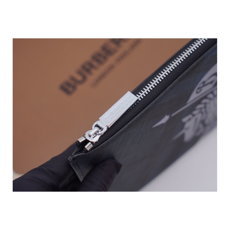 Burberry Check Clutch