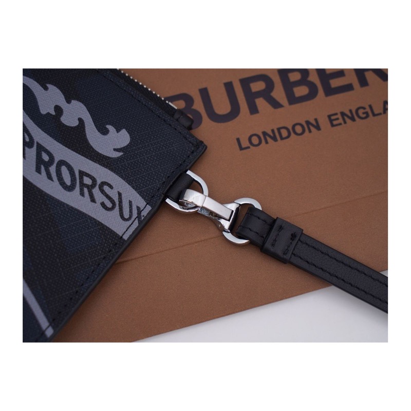 Burberry Check Clutch