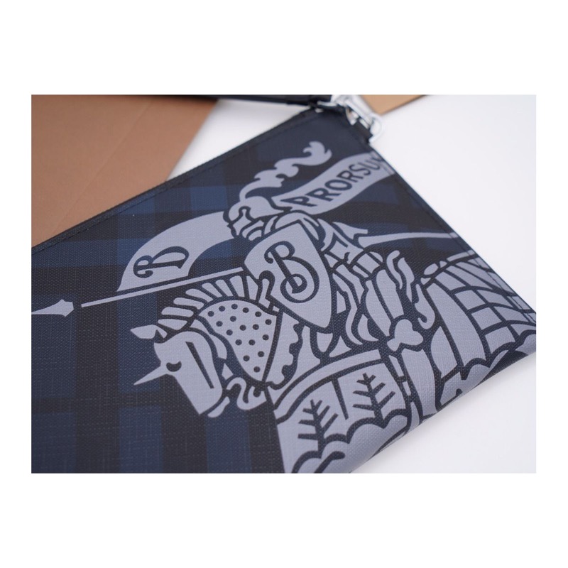 Burberry Check Clutch