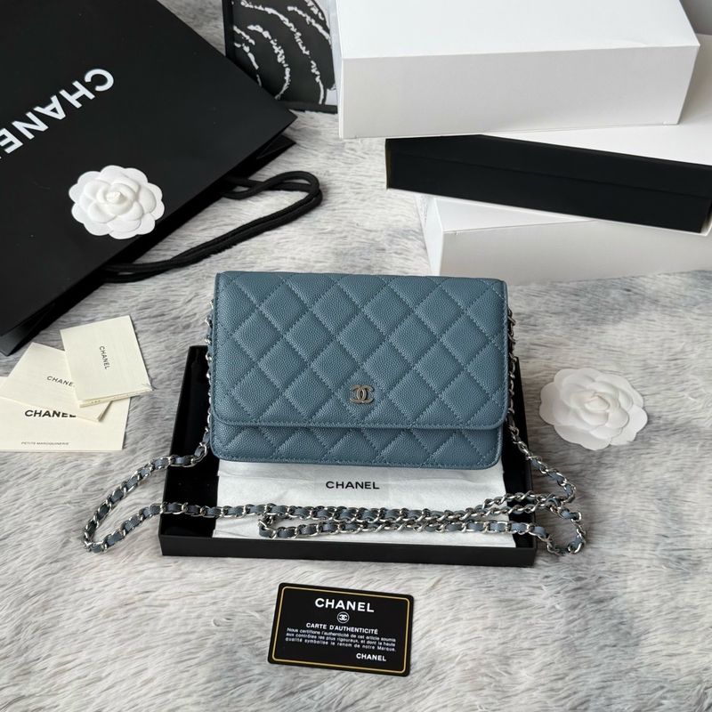 Chanel Wallet on Chain Denim