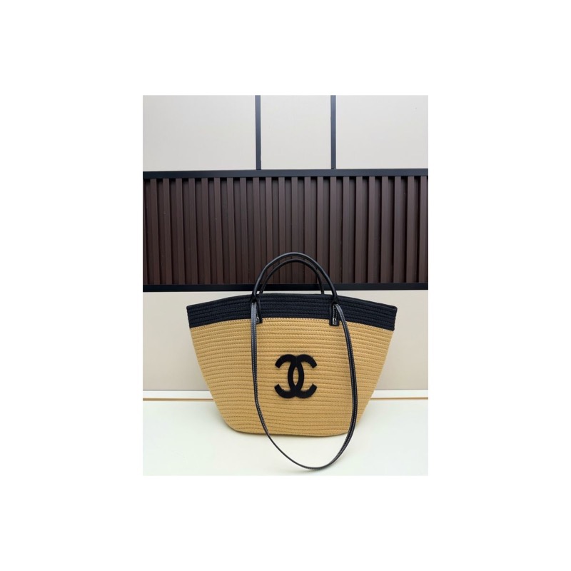 Chanel Deauville Woven Bag