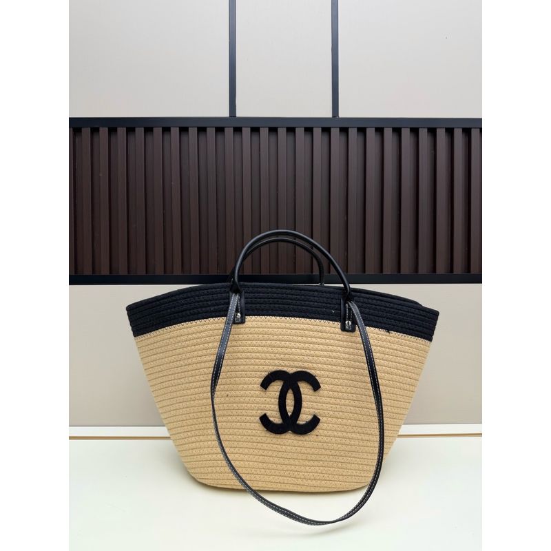 Chanel Deauville Woven Bag