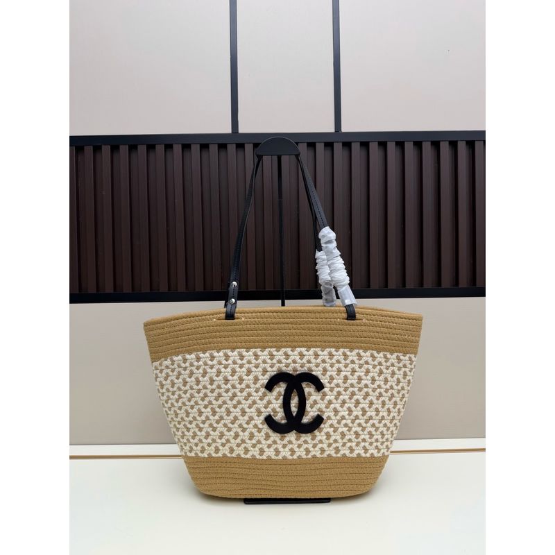 Chanel Deauville Woven Bag