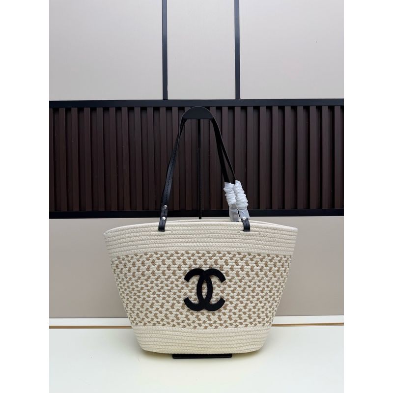 Chanel Deauville Woven Bag