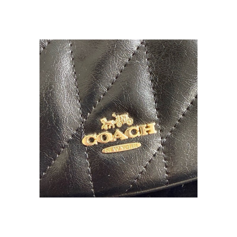 Coach Quilted Crossbody Bag
