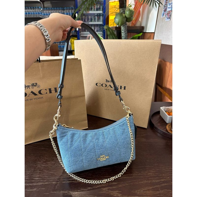 Coach Swinger Denim Bag