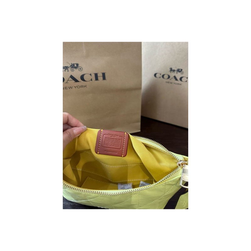 Coach Quilted Shoulder Bag