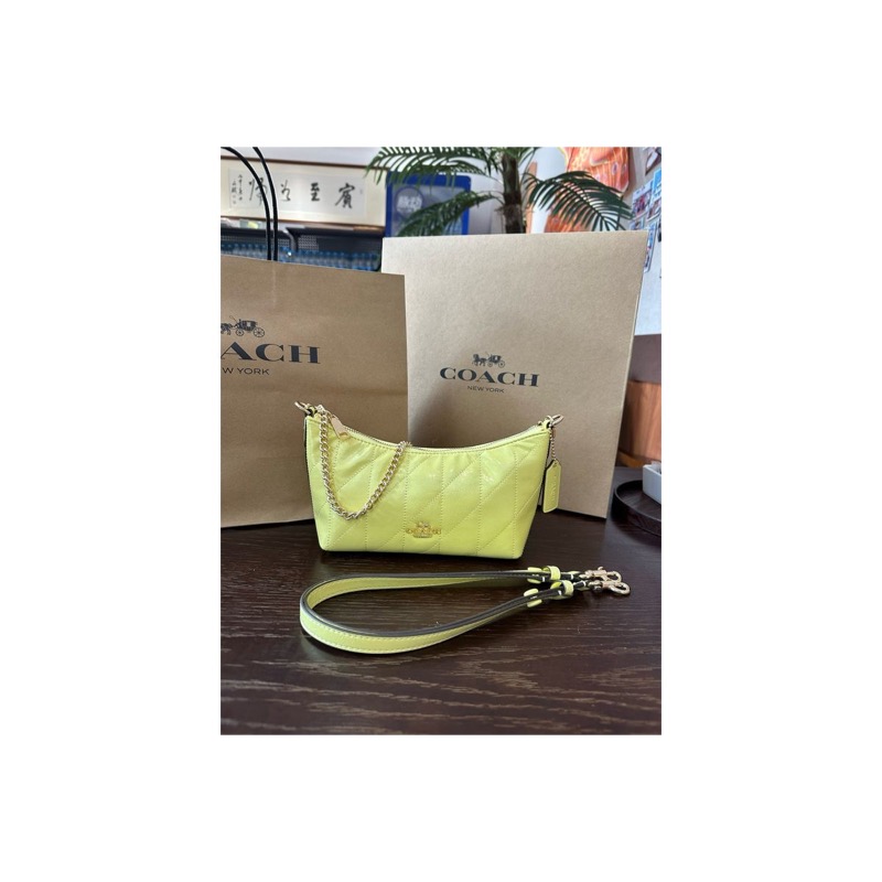 Coach Quilted Shoulder Bag
