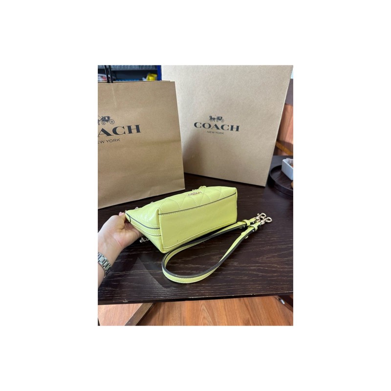 Coach Quilted Shoulder Bag