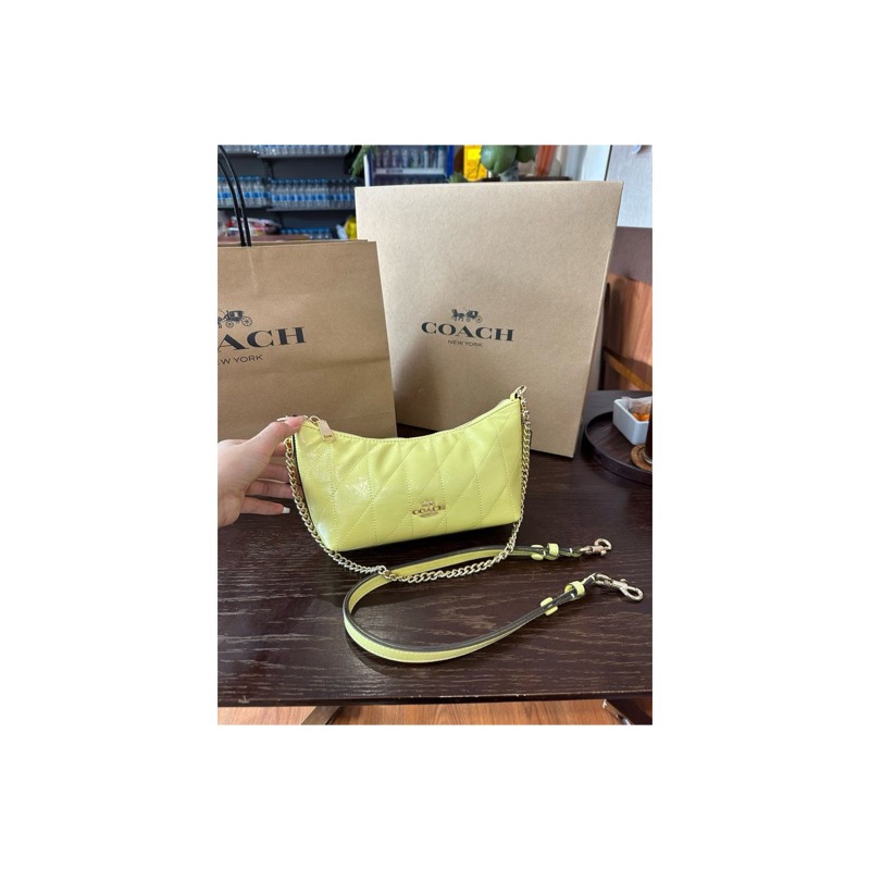 Coach Quilted Shoulder Bag