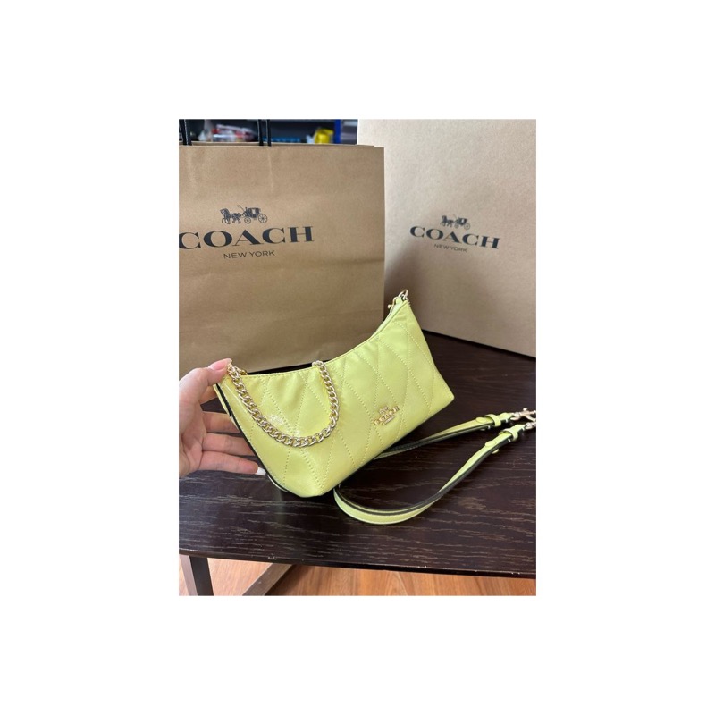 Coach Quilted Shoulder Bag