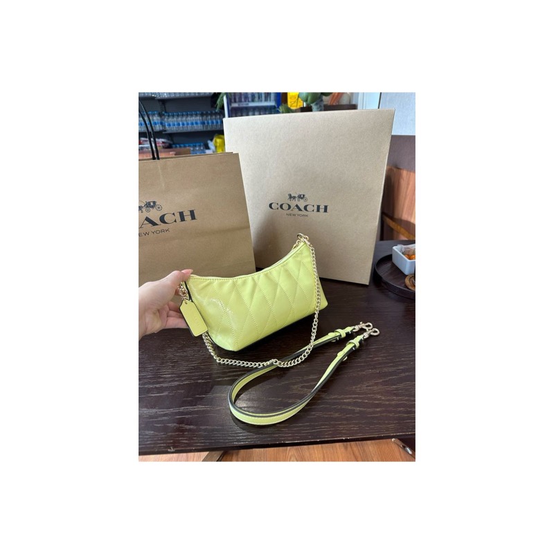 Coach Quilted Shoulder Bag