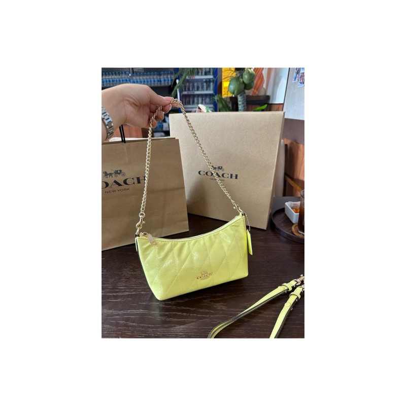 Coach Quilted Shoulder Bag